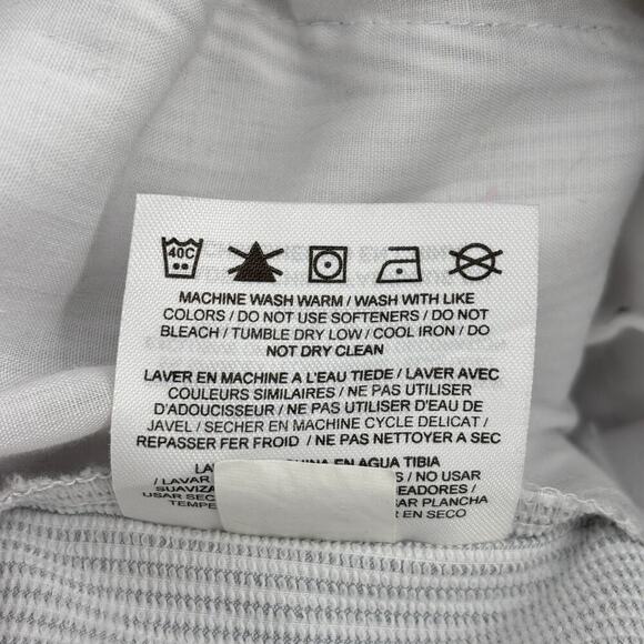 Nike Golf Pants Mens Size 40 x 32 White Gray Stripe Waist Grip Stretch Dri-Fit - Picture 12 of 13